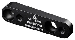 Adaptador de freno de disco Shimano SM-MA-R160D/D, rotor de 160 mm, pinza de montaje plano, cuadro de montaje plano