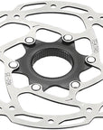 Tektro TR-35 Disc Brake Rotor - 160mm Center-Lock 1.8mm Thickness Silver