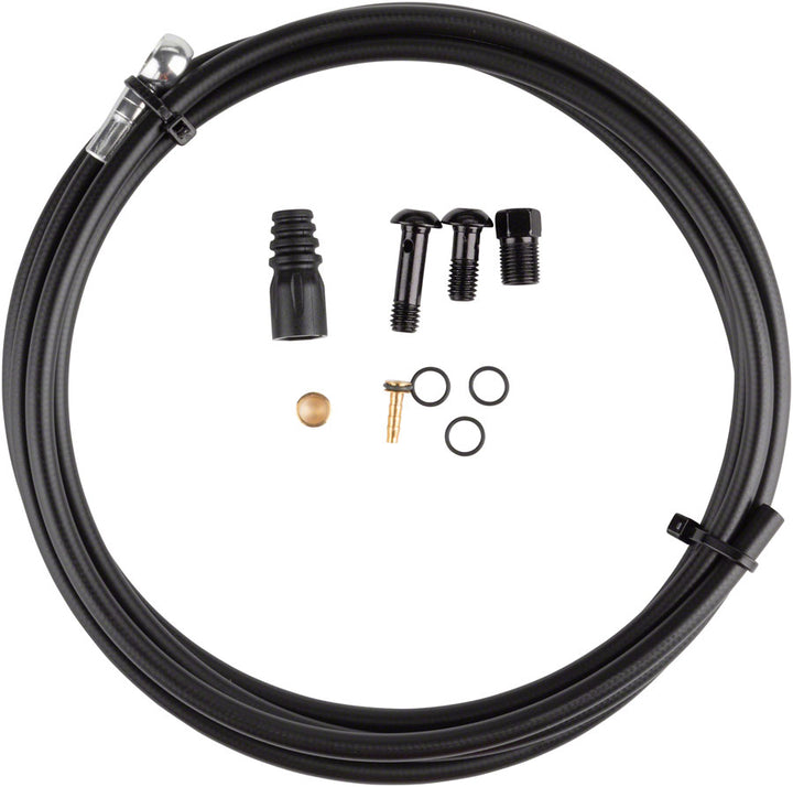 Tektro Disc Brake Hydraulic Hose Kit - With Banjo Unit 5.5mm Kevlar Hose 2000mm