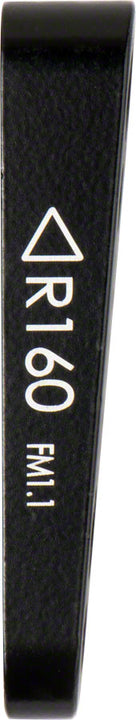 Adaptador de freno de disco TRP F6: de bastidor de montaje plano trasero a pinza de montaje plano para rotor de 160 mm