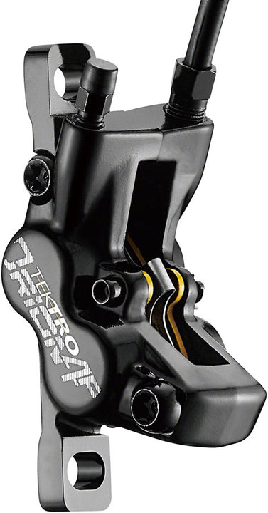 Freno de disco y maneta Tektro Orion HD-M745 (montaje en poste hidráulico delantero, negro)