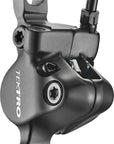 Tektro HD-T280 Disc Brake and Lever - Front Hydraulic Post Mount Black