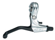 Maneta de freno V-Brake BMX derecha Shimano BL-MX70, color plateado y negro pulido