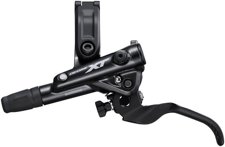 Pinza de freno hidráulico izquierdo de repuesto Shimano XT BL-M8100 con palanca de liberación, color negro