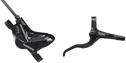 Freno de disco Shimano BR-MT420 BL-MT401 Maneta trasera hidráulica de 4 pistones con montaje en poste, color negro