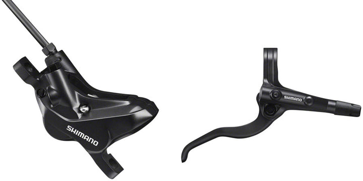 Freno de disco Shimano BR-MT420 BL-MT401 Maneta trasera hidráulica de 4 pistones con montaje en poste, color negro