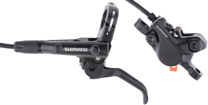 Freno de disco Shimano BR-MT500 BL-MT501 Maneta - Delantera Hidráulica de 2 pistones Post Mount BLK