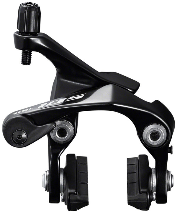 Pinza de carretera de montaje directo para tija trasera Shimano 105 BR-R7010RS, color negro