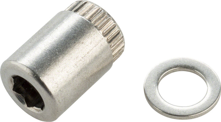 Tuerca y arandela de fijación de la pinza de freno de disco Shimano R140P/D