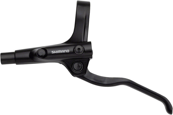 Pinza de freno hidráulico izquierdo de repuesto Shimano BL-MT200 con palanca de liberación, color negro