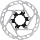 Shimano SM-RT64-SS Disc Brake Rotor External Lockring - 140mm Center Lock Silver