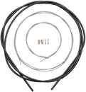 Juego de cable y funda de freno de acero inoxidable para carretera Shimano, color negro