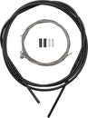 Juego de cable y funda de freno de acero inoxidable Shimano MTB, color negro