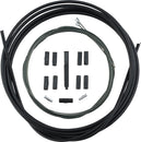 Juego de cable y funda para desviador Shimano MTB Optislick, color negro