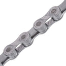 Cadena para bicicleta eléctrica KMC e8 EPT de 8 velocidades y 122 eslabones, color gris