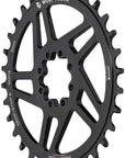 Plato Wolf Tooth de montaje directo - 36 dientes SRAM de montaje directo Drop-Stop B para bielas SRAM de 8 tornillos, desplazamiento de 0 mm, negro