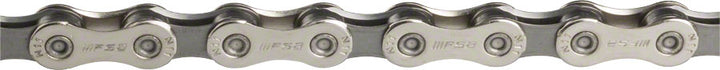 Cadena Full Speed ​​Ahead Team Issue - 11 velocidades, 117 eslabones, color plata