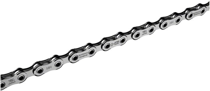 Cadena Shimano Deore CN-M6100 - 12 velocidades, 138 eslabones, color plata Hyperglide+