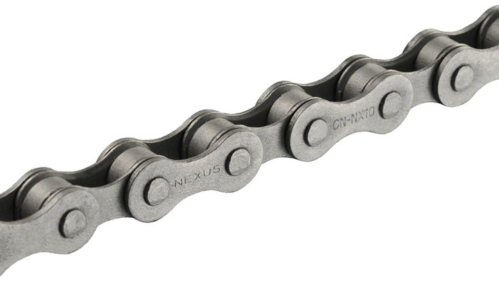 Cadena Shimano Nexus CN-NX10 - Una velocidad, 1/2" x 1/8", 114 eslabones, color plata