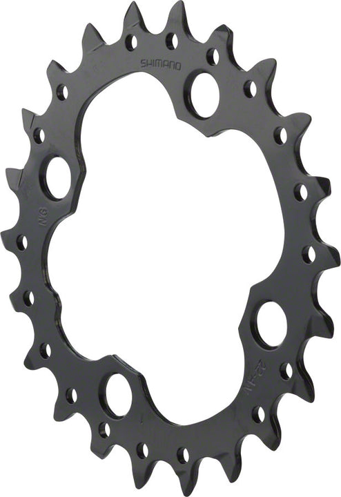 Plato Shimano SLX FC-M672 - 22 dientes, 64 mm BCD, 10 velocidades, interior para juego de 22-30-40 dientes