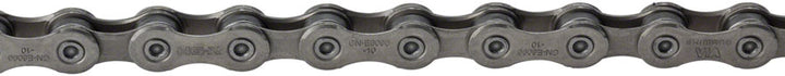 Cadena para bicicleta eléctrica Shimano STEPS CN-E6090-10 (10 velocidades, 138 eslabones), color plateado