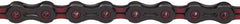 KMC DLC 10 Chain - 10-Speed 116 Links Black/Red