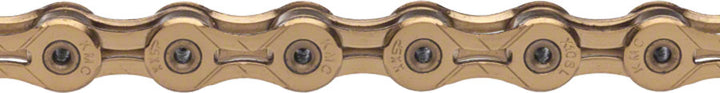 KMC X10SL Chain - 10-Speed 116 Links Gold