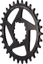 Plato de montaje directo Wolf Tooth de 32 dientes con SRAM de montaje directo Drop-Stop A para bielas BB30 de eje corto, desplazamiento de 0 mm, color negro