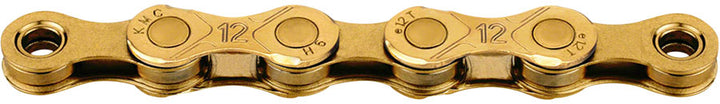 Cadena KMC e12 - 12 velocidades, 136 eslabones, Ti Gold