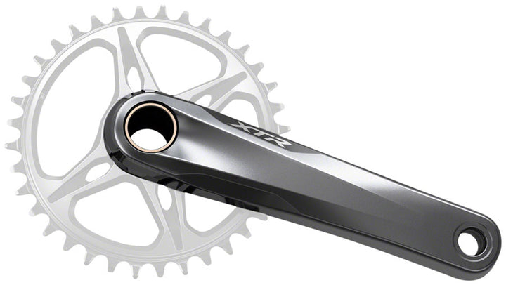 Juego de bielas Shimano XTR FC-M9125-1 - 170 mm, 12 velocidades, 1 eje de montaje directo Hollowtech II