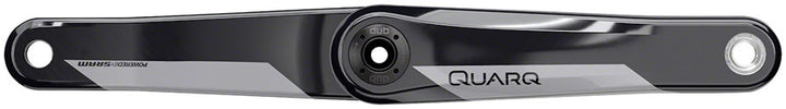 Conjunto de brazo de cigüeñal Quarq DUB - Interfaz de eje DUB de 177,5 mm con 8 pernos y montaje directo, carbono natural D2
