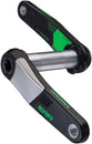 Juego de bielas RaceFace ERA - 170 mm de montaje directo, eje de 136 mm, interfaz CINCH, color verde carbono