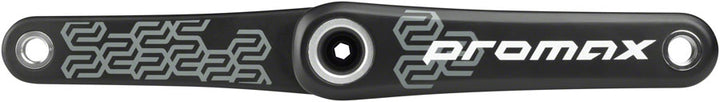 Juego de bielas de carbono Promax CK-1 de 170 mm, 2 piezas, montaje directo, SRAM, 3 tornillos, eje de 30 mm, negro