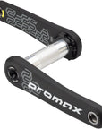 Promax CK-1 Carbon Crankset - 175mm  2-PC Direct Mount SRAM 3-Bolt 30mm Spindle BLK