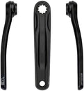 Full Speed Ahead CK-762 Yamaha/Giant Ebike Crank Arm Set - 160mm ISIS Black