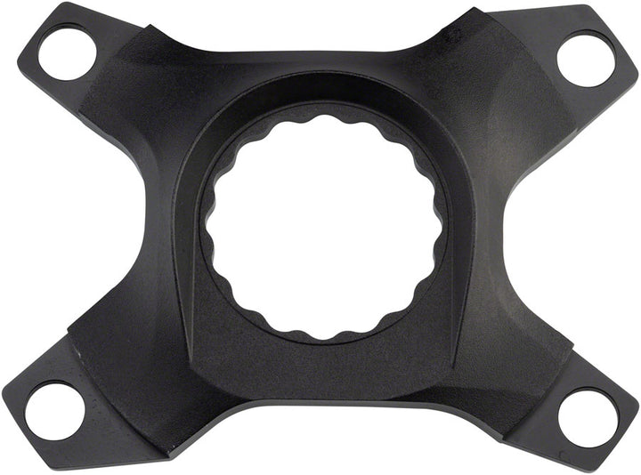 Easton Assymetric CINCH Spider: Plato doble de 4 tornillos, color negro