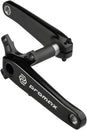 Juego de bielas Promax HF-2 (170 mm, eje de 24 mm, 2 piezas, negro)