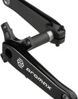 Promax HF-2 Crankset - 172.5mm 24mm Spindle 2-Piece Black