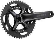 Juego de bielas Shimano GRX FC-RX600-11 - 165 mm, 11 velocidades, 46/30 dientes, 110/80 BCD, eje Hollowtech II, interfaz BLK