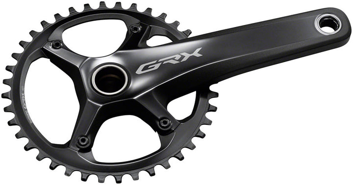 Juego de bielas Shimano GRX FC-RX810-1 - 175 mm, 11 velocidades, 42 dientes, 110 BCD, eje Hollowtech II, interfaz BLK