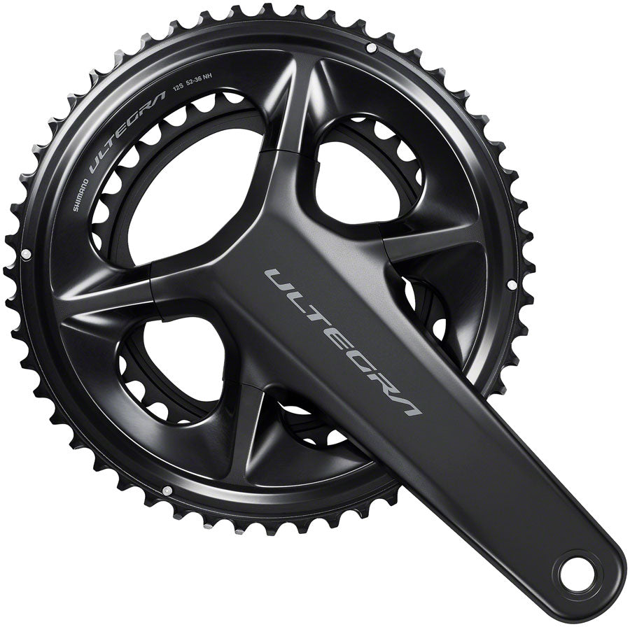 Juego de bielas Shimano Ultegra FC-R8100 - 160 mm, 12 velocidades, 52/36 dientes, eje Hollowtech II, interfaz BLK