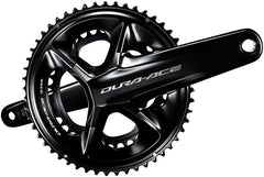 Juego de bielas Shimano Dura-Ace FC-R9200 - 165 mm, 12 velocidades, eje Hollowtech II 54/40 dientes, negro