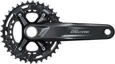 Juego de bielas Shimano Deore FC-M4100-B2 - 170 mm, 10 velocidades, 36/26 dientes, 96/64 BCD, para cadena de 51,8 mm, color negro
