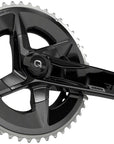 SRAM Rival AXS Crankset Quarq Power Meter - 160mm 12-Speed 48/35t Yaw 107 BCD DUB Spindle Interface BLK D1