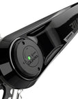 SRAM Rival AXS Crankset Quarq Power Meter - 160mm 12-Speed 48/35t Yaw 107 BCD DUB Spindle Interface BLK D1