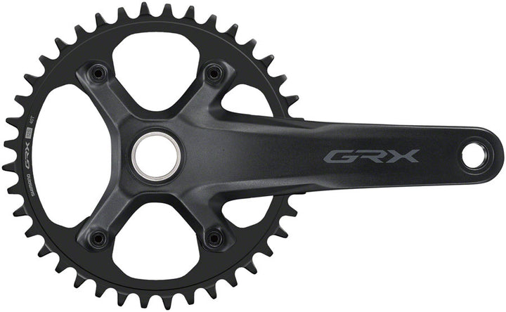 Juego de bielas Shimano GRX FC-RX610-1 - 172,5 mm, 12 velocidades, 40 dientes, 110 BCD, eje Hollowtech II, interfaz BLK