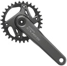 Juego de bielas Shimano CUES FC-U6000-1 - 165 mm, 9/10/11 velocidades, 32 dientes, asimétrico, 110 BCD, negro