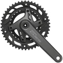 Juego de bielas Shimano CUES FC-U6000-2 - 170 mm, 9/10 velocidades, 46/30 dientes, asimétrico, 110 BCD, Hollowtech II BLK