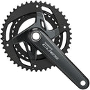 Juego de bielas Shimano CUES FC-U8000-2 - 170 mm, 11 velocidades, 46/32 dientes, asimétrico, 96 BCD, Hollowtech II BLK