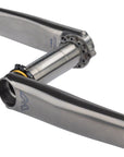 Cane Creek eeWings All-Road Titanium Crankset - 175mm Direct Mount 30mm Spindle Brushed Titanium